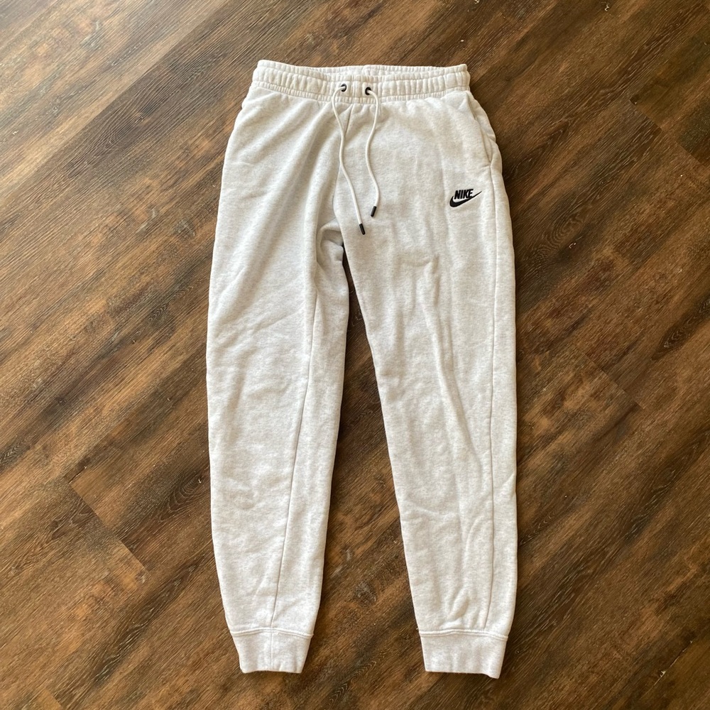 Light Grey Nike joggers
